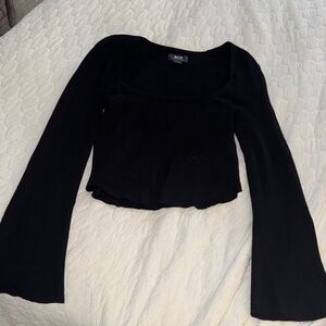 Wilfred Black Long Sleeve Top
